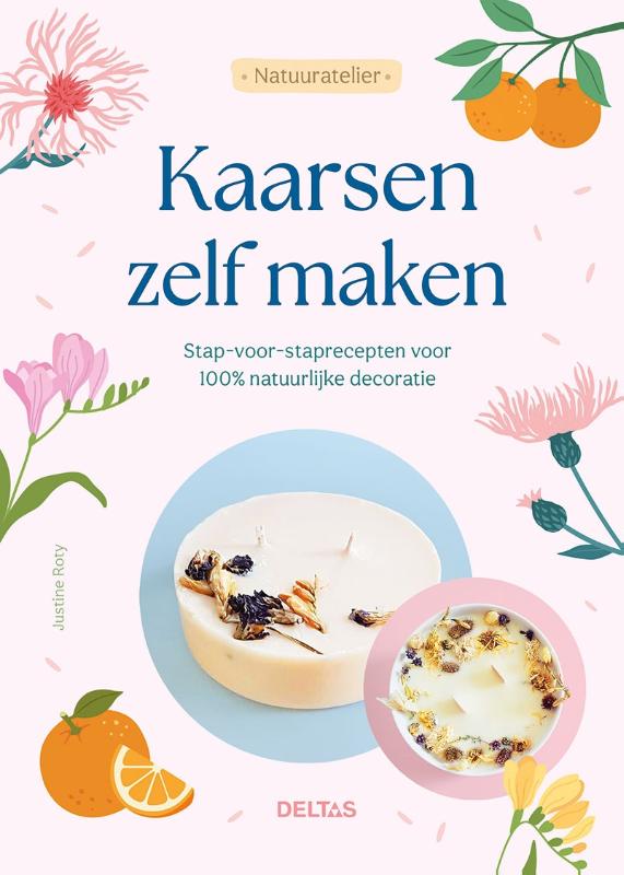 Omslag van Natuuratelier - Kaarsen zelf maken