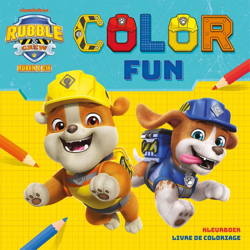 Omslag van Rubble & Crew Color Fun