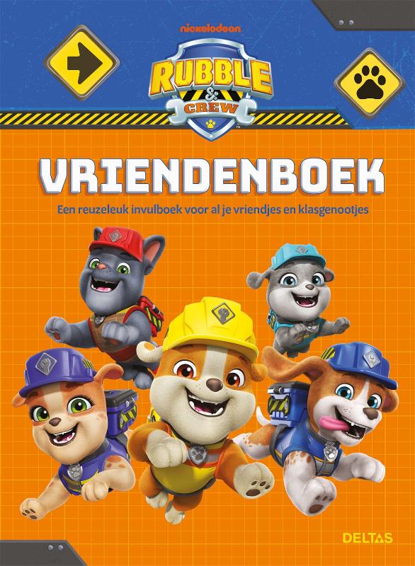 Omslag van Rubble & Crew vriendenboek
