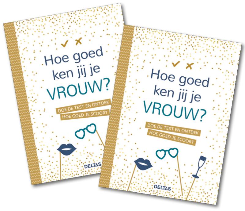 Omslag van Hoe goed ken jij je vrouw (set 2ex.)