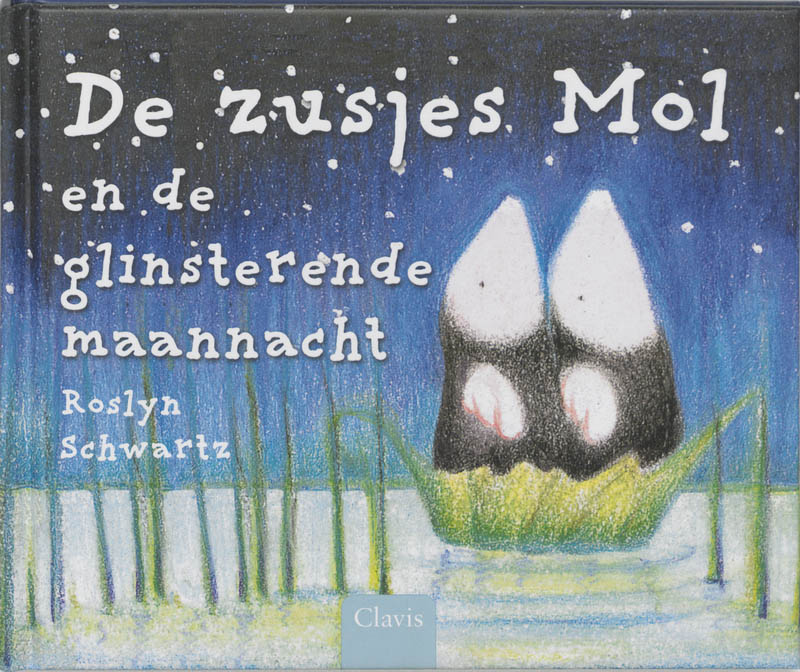 Omslag van De zusjes Mol en de glinsterende maannacht