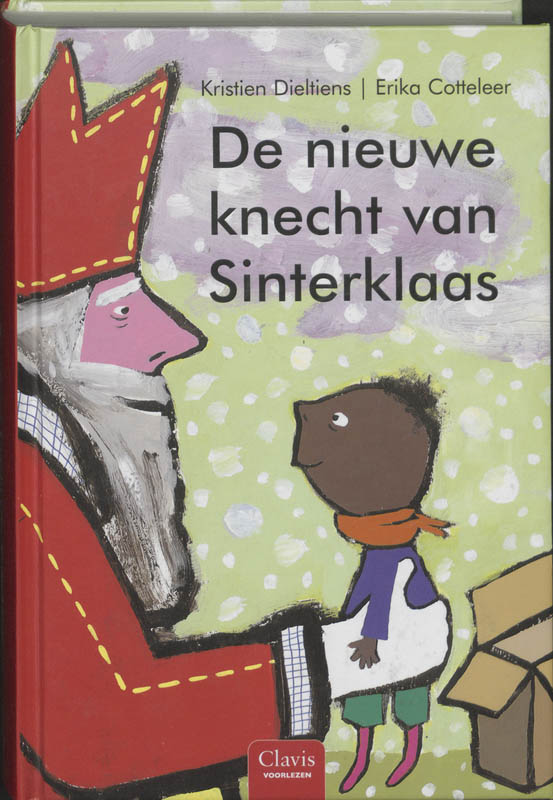 Omslag van De nieuwe knecht van Sinterklaas