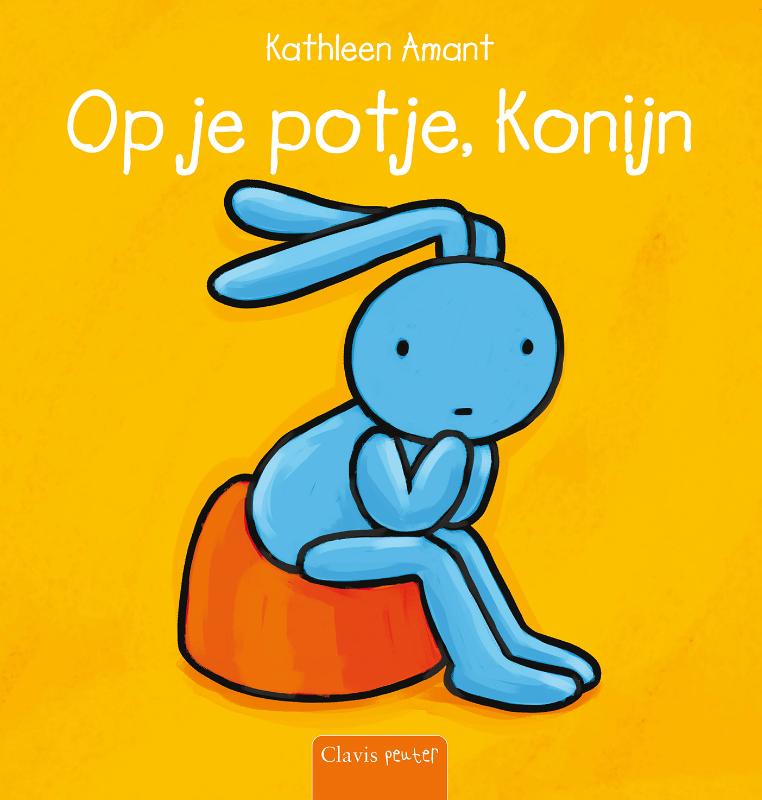Omslag van Op je potje, Konijn