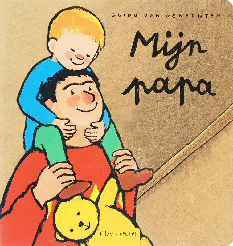 Omslag van Mijn papa kartonboekje