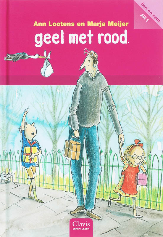 Omslag van Geel met rood