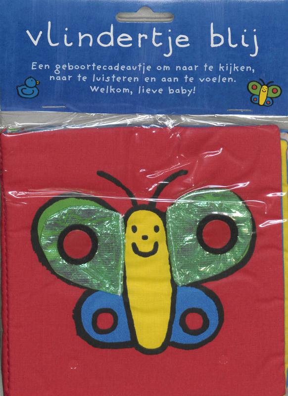 Omslag van Vlindertje blij