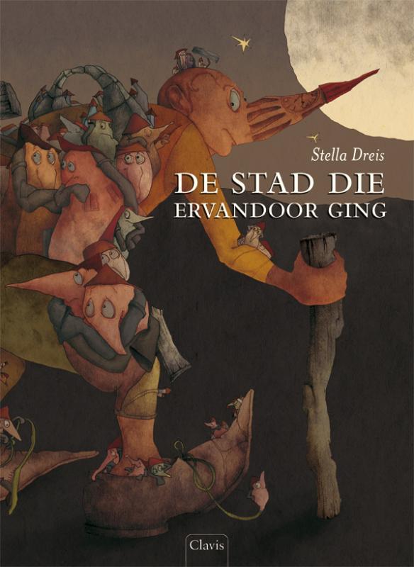 Omslag van De stad die ervandoor ging