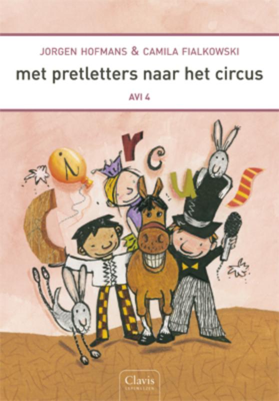 Omslag van Met pretletters naar het circus