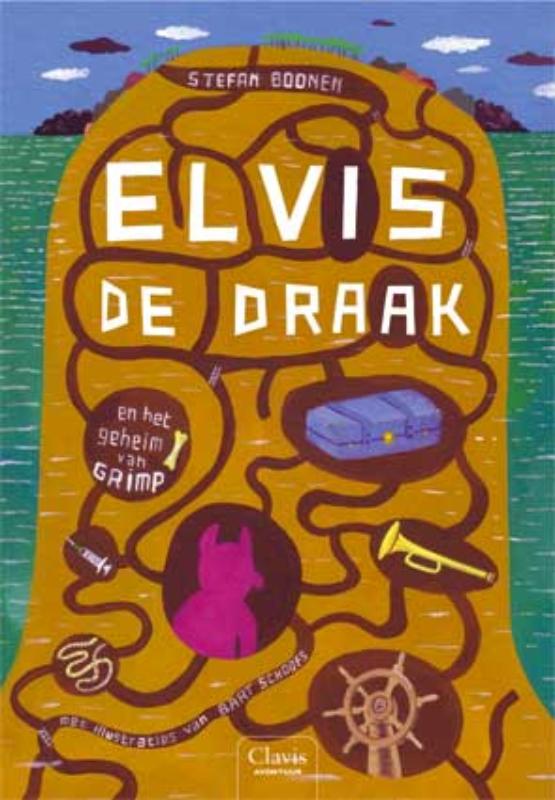 Omslag van Elvis de Draak en het geheim van Grimp