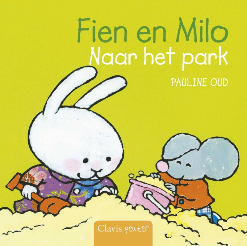 Omslag van Fien en Milo. Naar het park