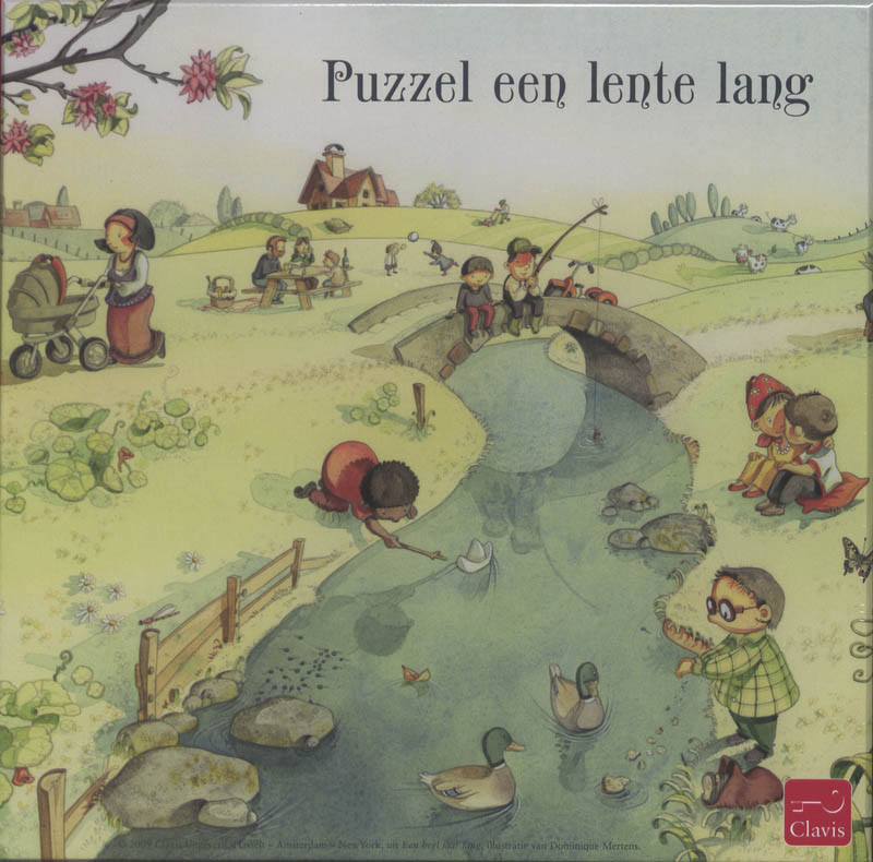Omslag van Puzzel een lente lang
