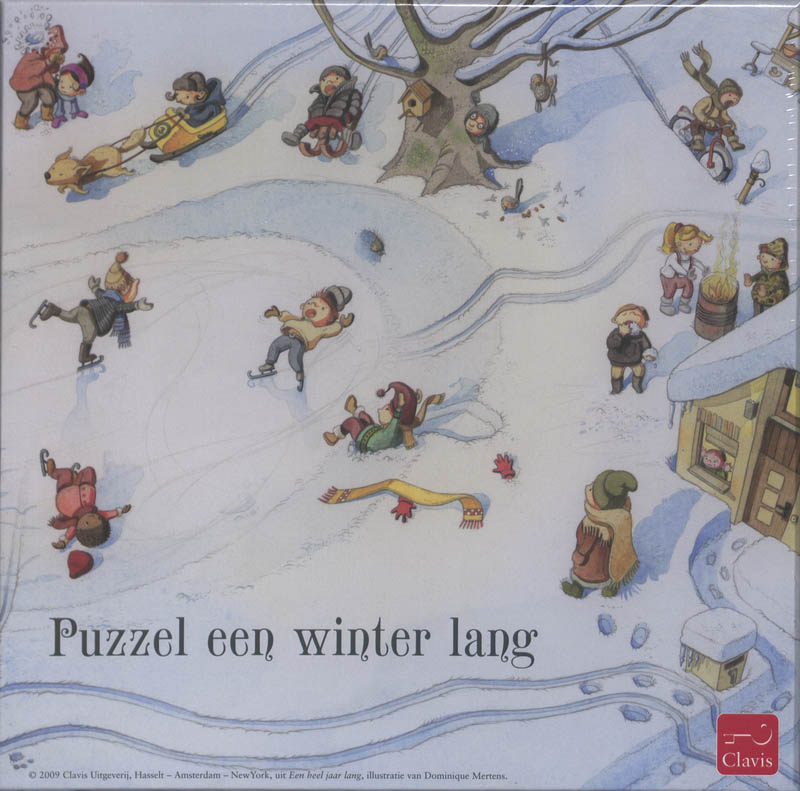 Omslag van Puzzel een winter lang