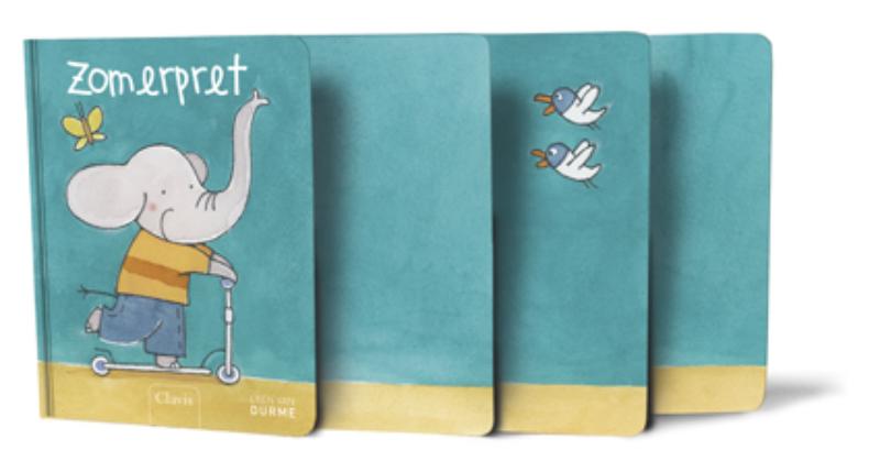Omslag van Zomerpret (kartonboek)