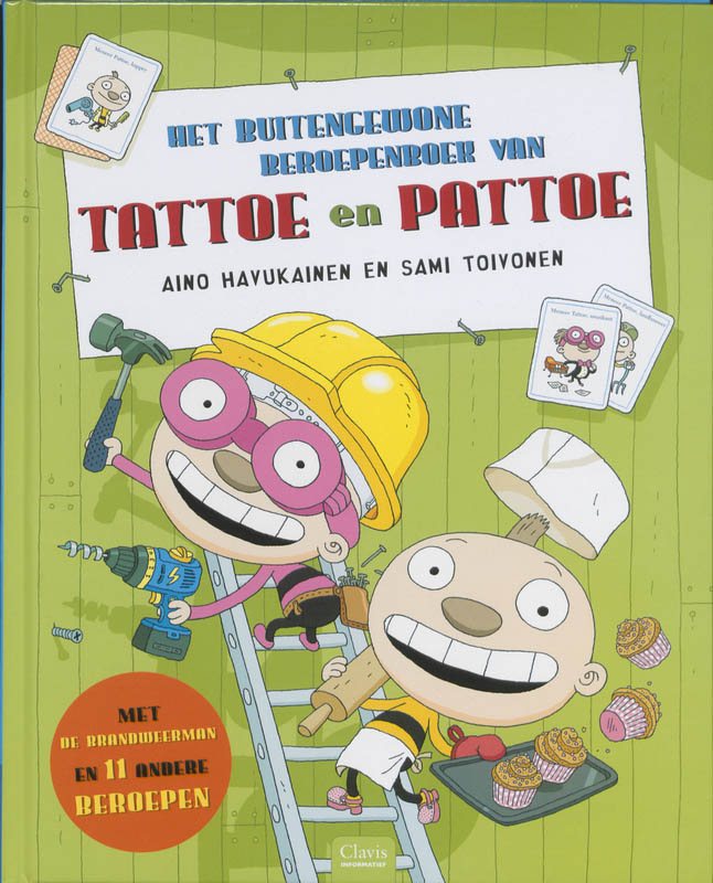 Omslag van Het buitengewone beroepenboek van Tattoe en Pattoe