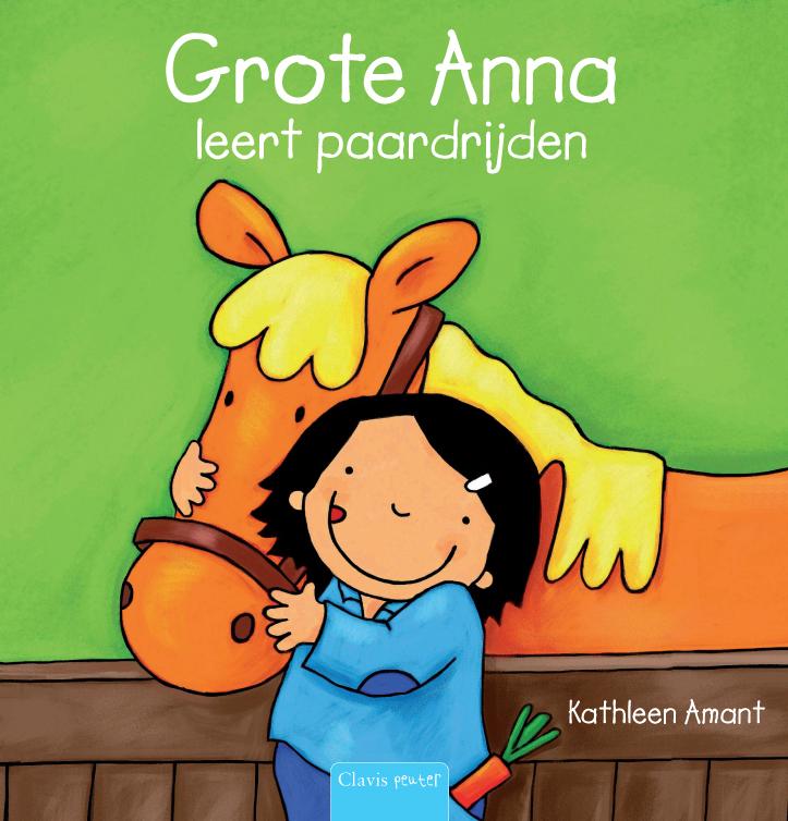 Omslag van Grote Anna leert paardrijden