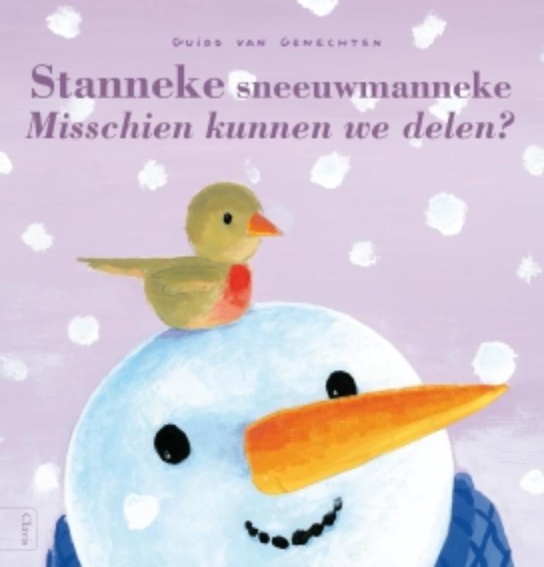 Omslag van Stanneke sneeuwmanneke misschien kunnen we delen