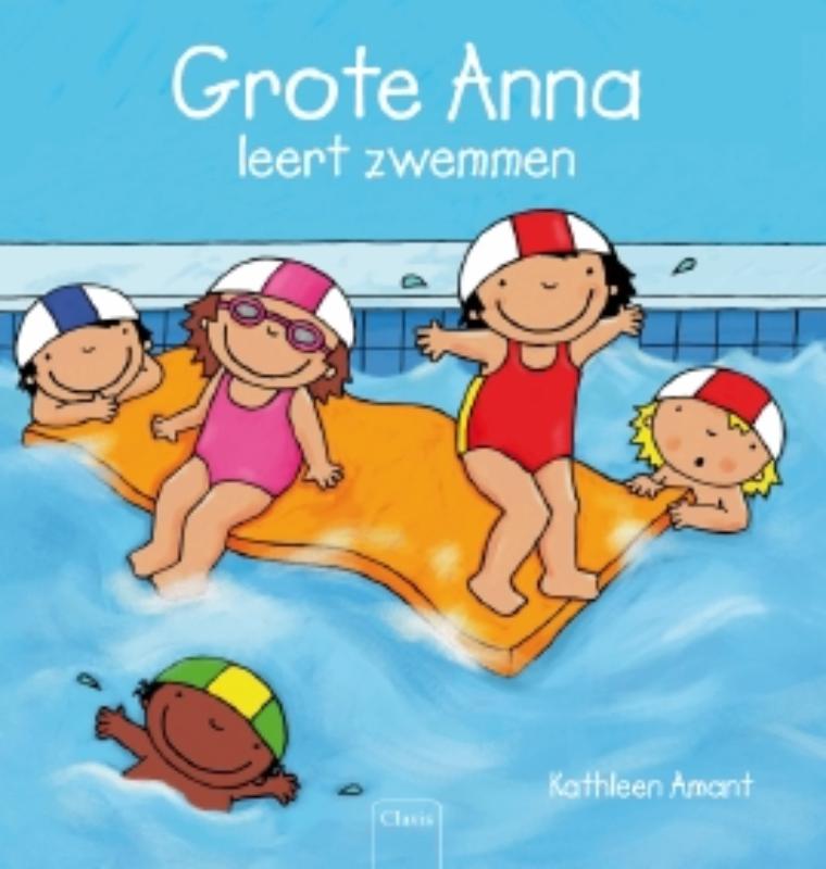 Omslag van Grote Anna leert zwemmen