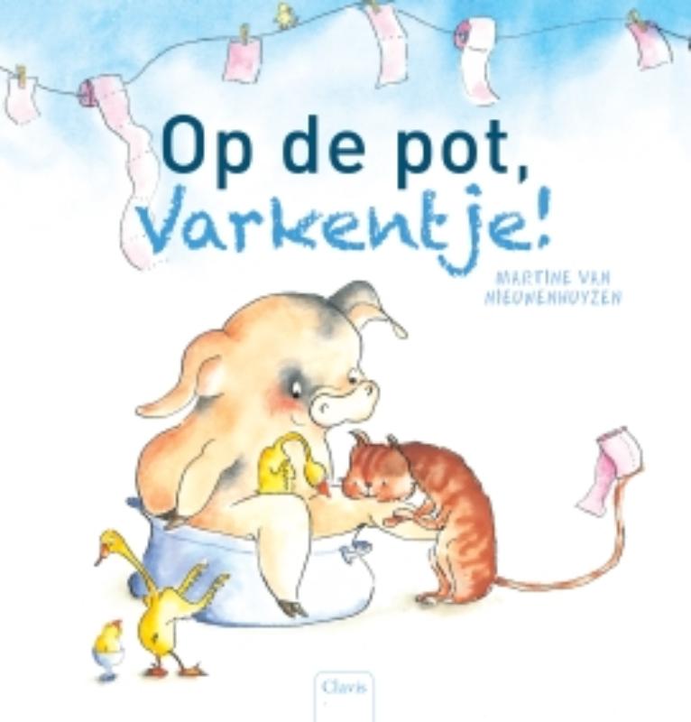 Omslag van Op de pot, varkentje