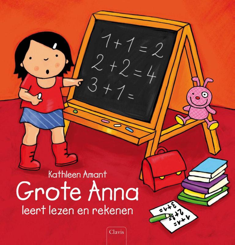 Omslag van Grote Anna leert lezen en rekenen