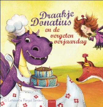 Omslag van Draakje Donatius en de vergeten verjaardag