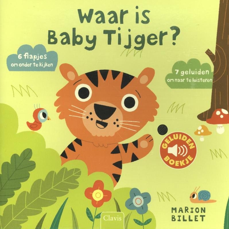 Omslag van Waar is Baby Tijger?