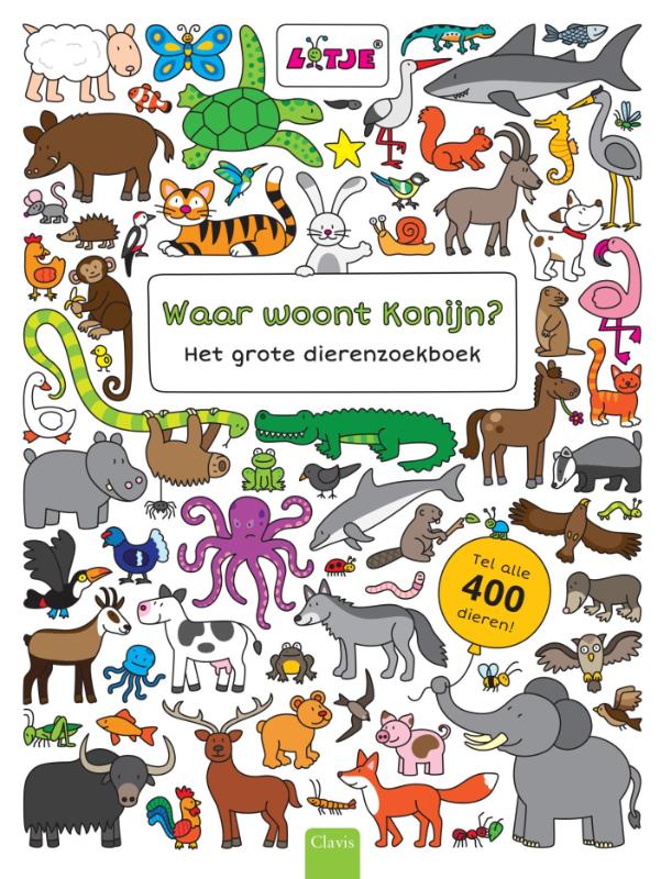 Omslag van Waar woont Konijn?