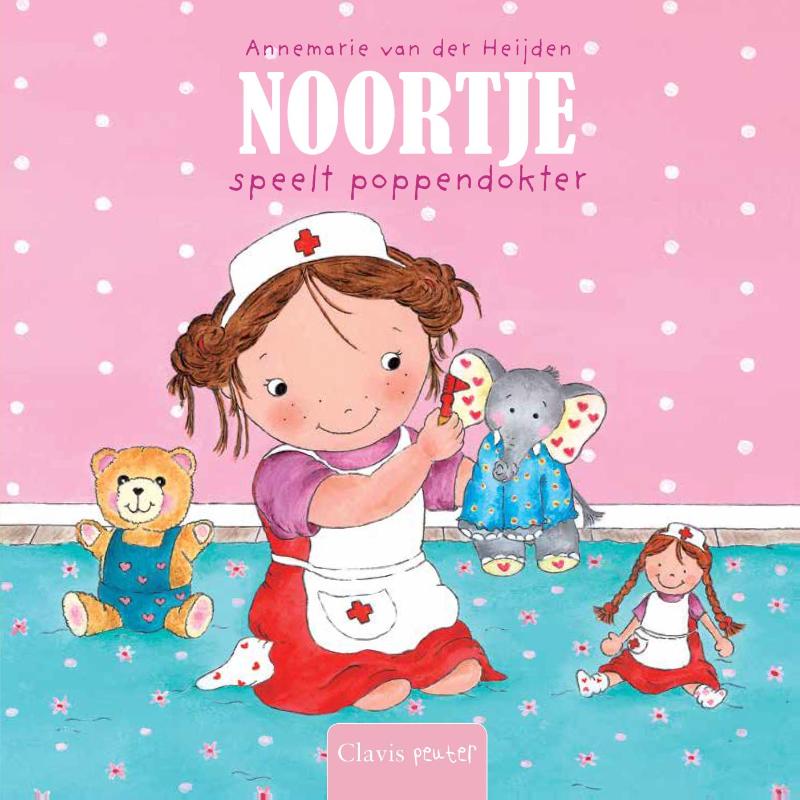 Omslag van Noortje speelt poppendokter