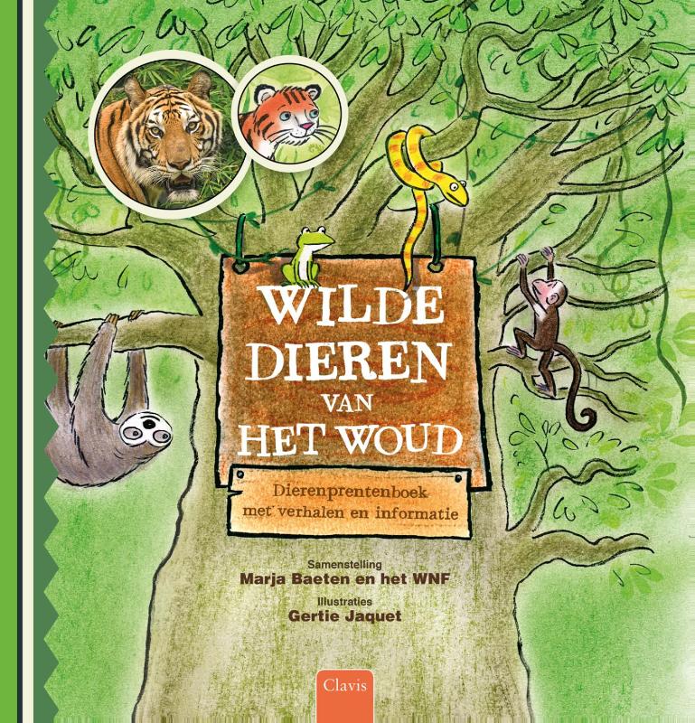 Omslag van Wilde dieren van het woud