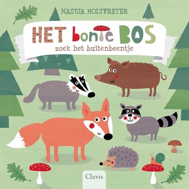 Omslag van Het bonte bos