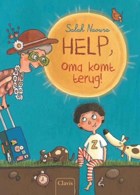 Omslag van Help oma komt terug