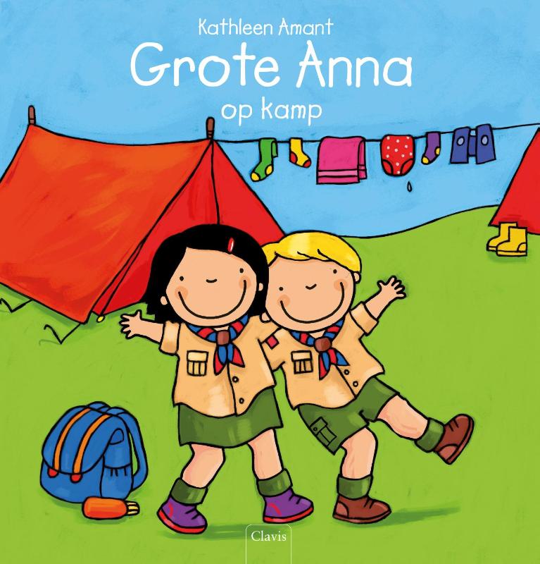 Omslag van Grote Anna op kamp