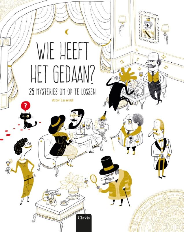 Omslag van Wie heeft het gedaan?
