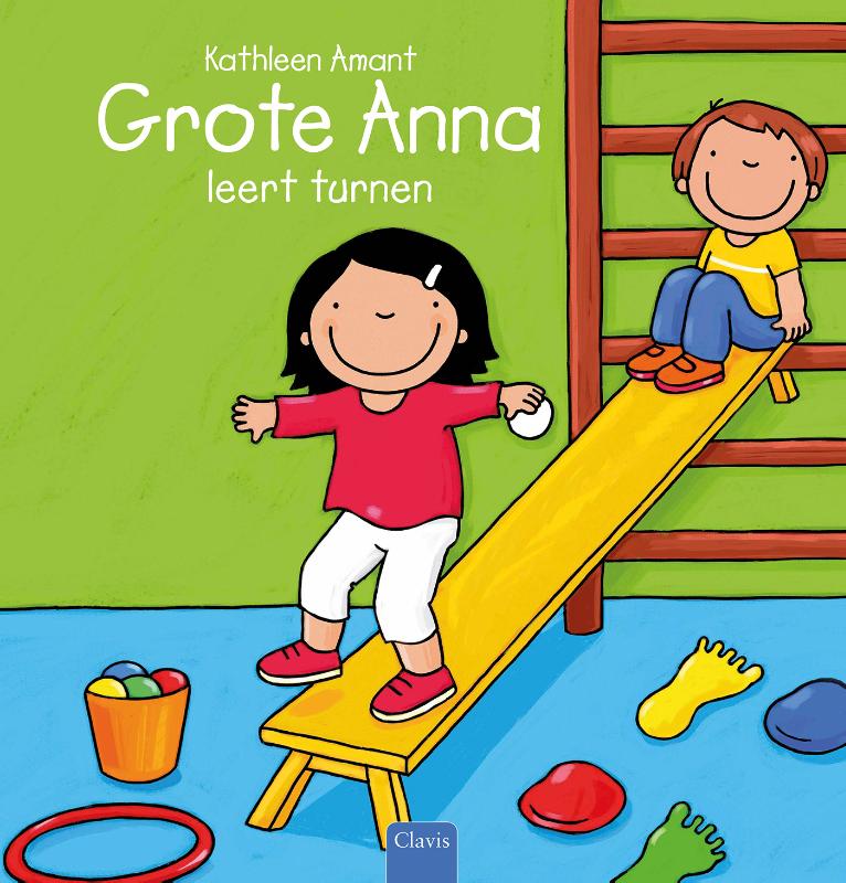 Omslag van Grote Anna leert turnen