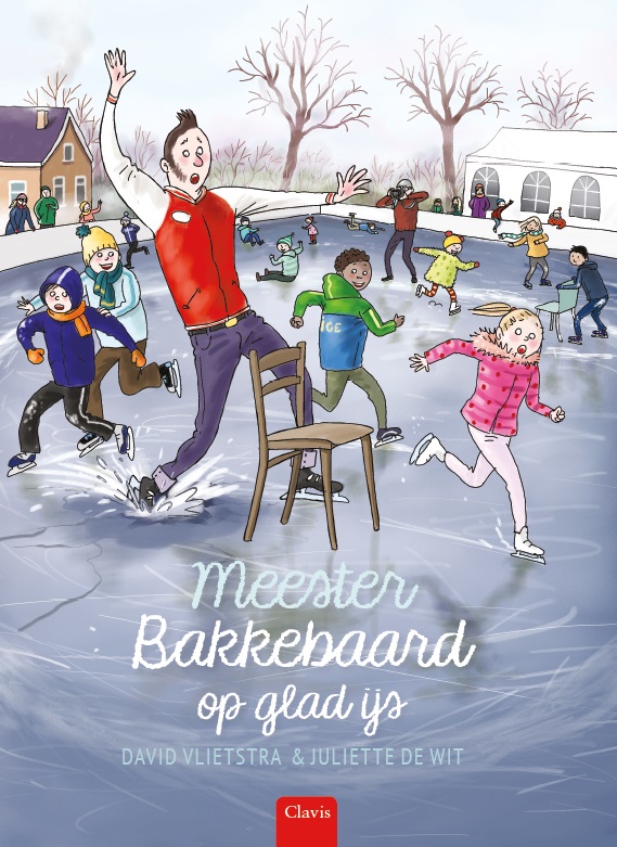 Omslag van Meester Bakkebaard op glad ijs