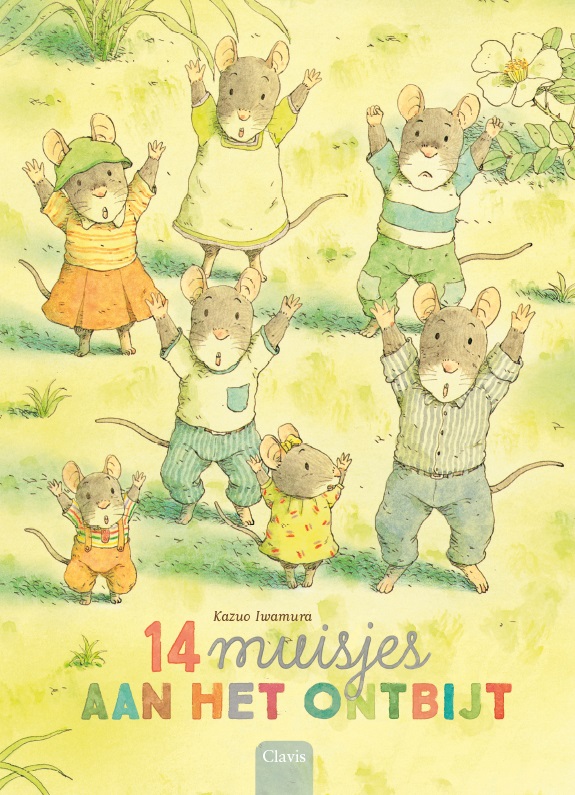 Omslag van 14 muisjes aan het ontbijt