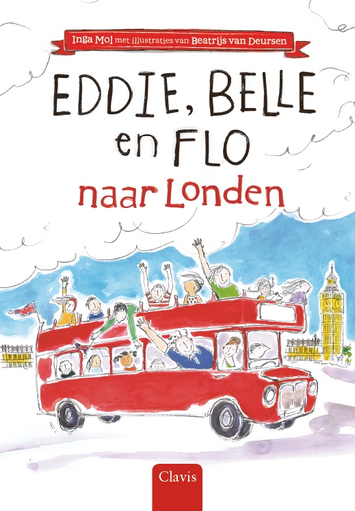 Omslag van Eddie, Belle en Flo naar Londen