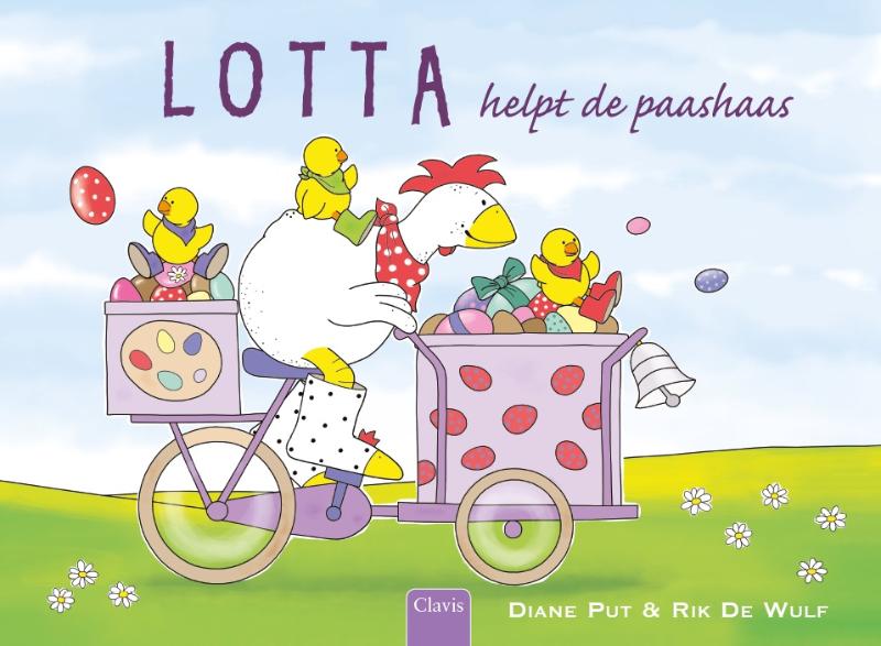Omslag van Lotta helpt de paashaas