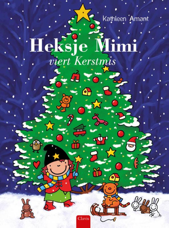 Omslag van Heksje Mimi viert Kerstmis