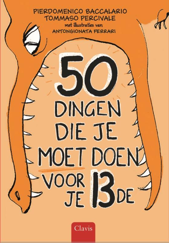 Omslag van 50 dingen die je moet doen voor je 13de