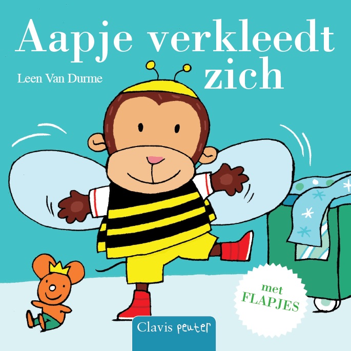 Omslag van Aapje verkleedt zich