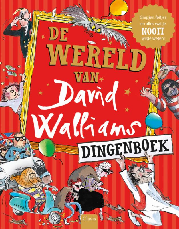 Omslag van De wereld van David Walliams