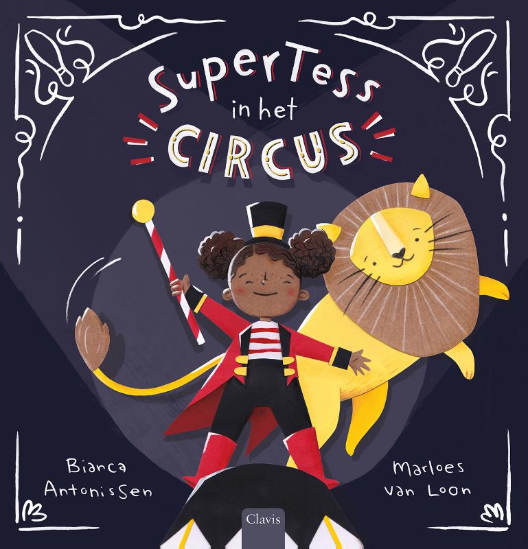 Omslag van SuperTess in het circus