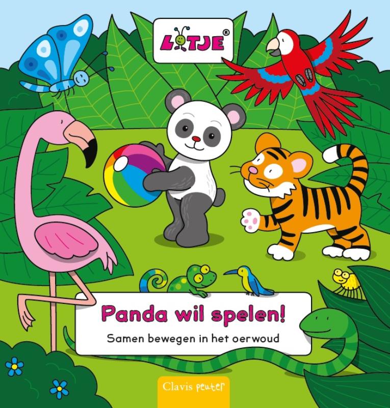 Omslag van Panda wil spelen!