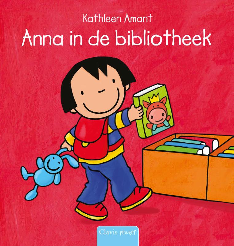 Omslag van Anna in de bibliotheek