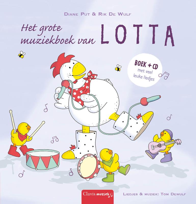 Omslag van Het grote muziekboek van Lotta