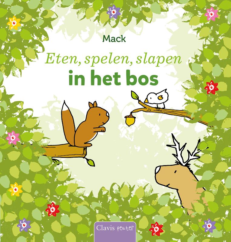 Omslag van Eten, spelen, slapen in het bos
