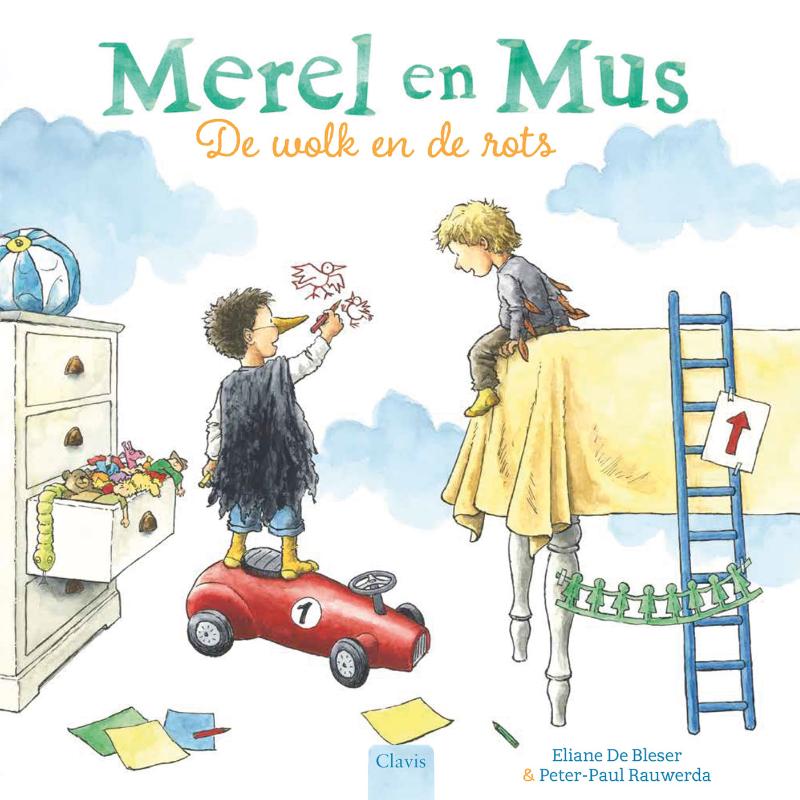 Omslag van De wolk en de rots