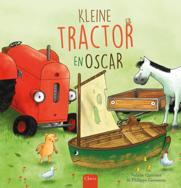 Omslag van Kleine Tractor en Oscar