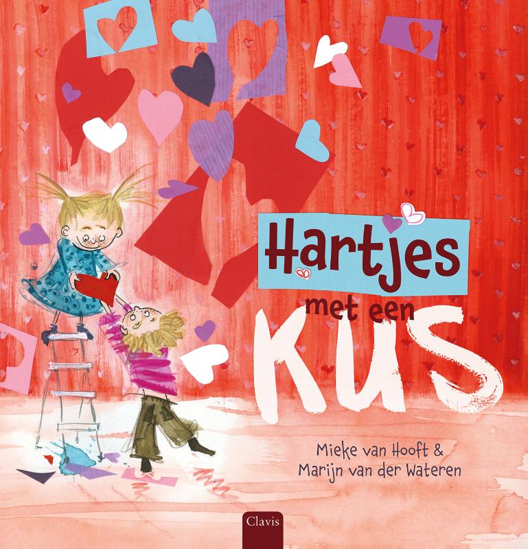 Omslag van Hartjes met een kus
