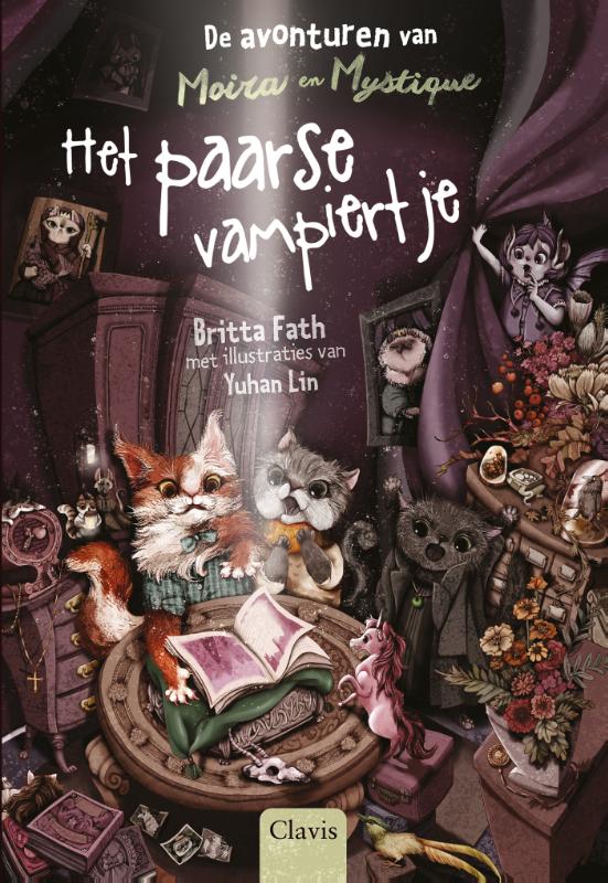 Omslag van Het paarse vampiertje